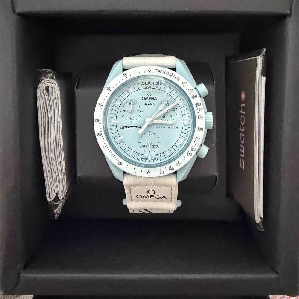 Omega X Swatch MoonSwatch Mission to Uranus Watch - Picture 3 of 5